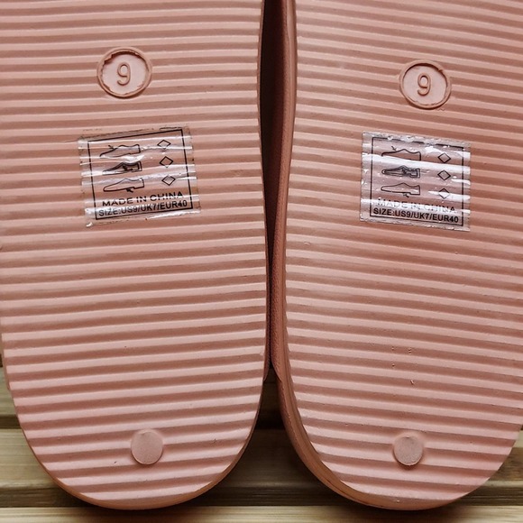 Qupid Womens | Pink Coral | Gladiator Style Sandals Size 9 - Picture 8 of 9